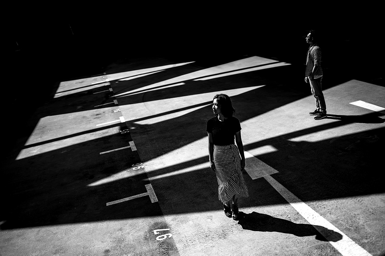 Night Urban Street Portrait with Cole