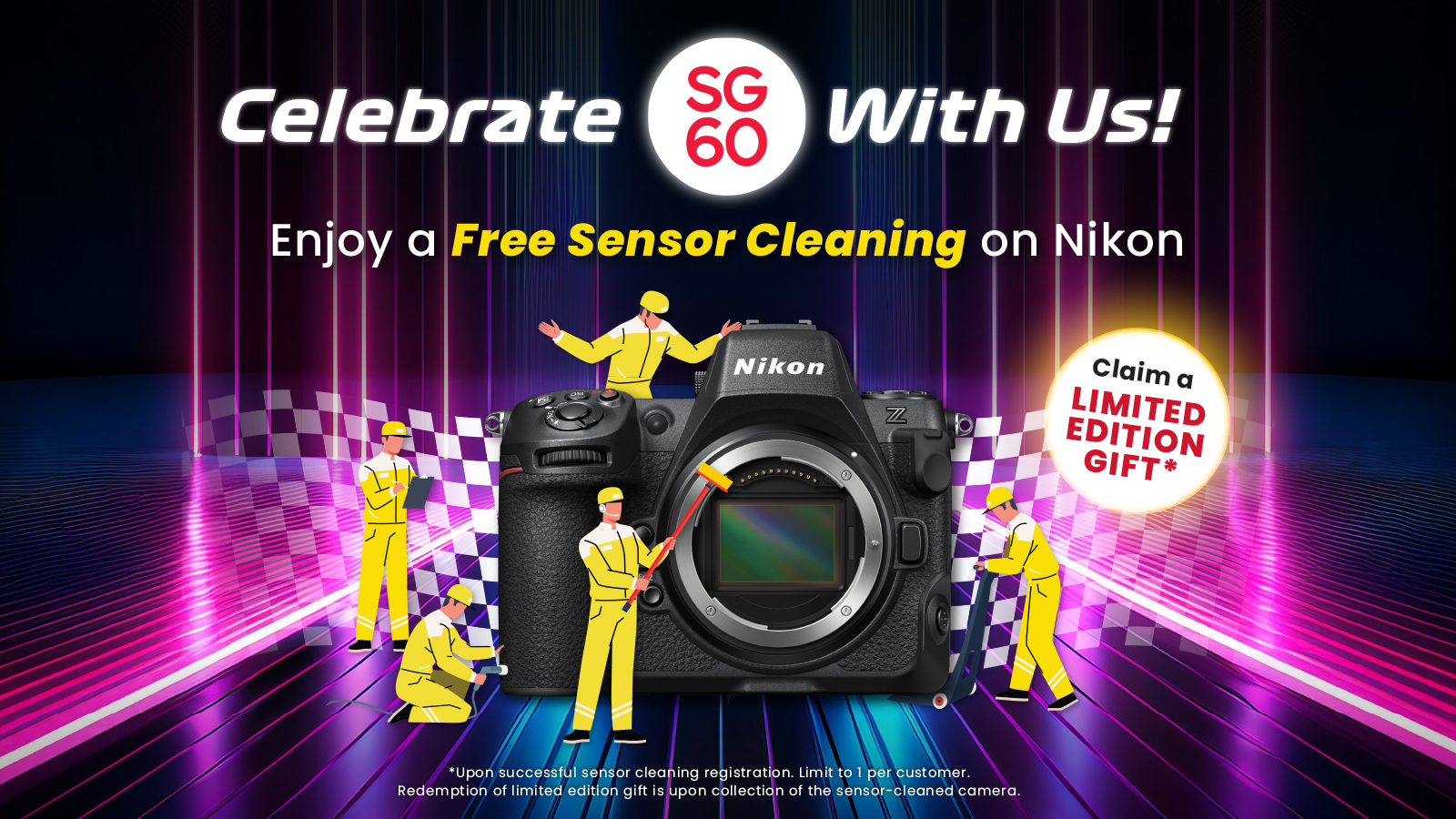 Complimentary Sensor Cleaning 2025