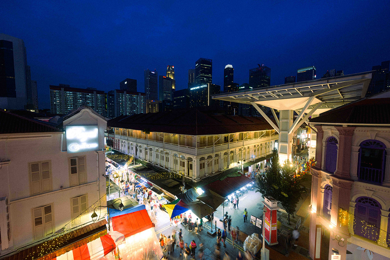 Chinese New Year Vibes in Chinatown After Dark 